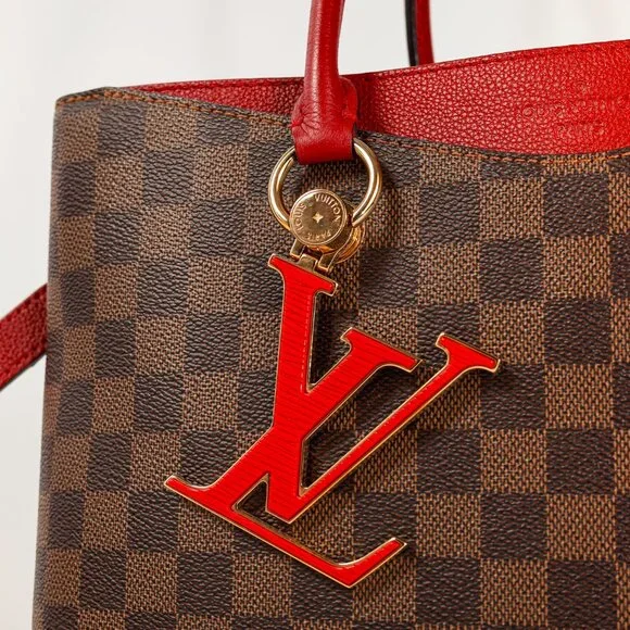 Louis Vuitton Riverside Damier Ebene Lie de Vin Tote - Picture 9 of 16